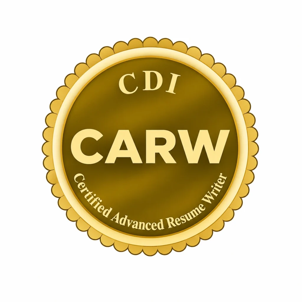 Certified Advanced Resume Writer
