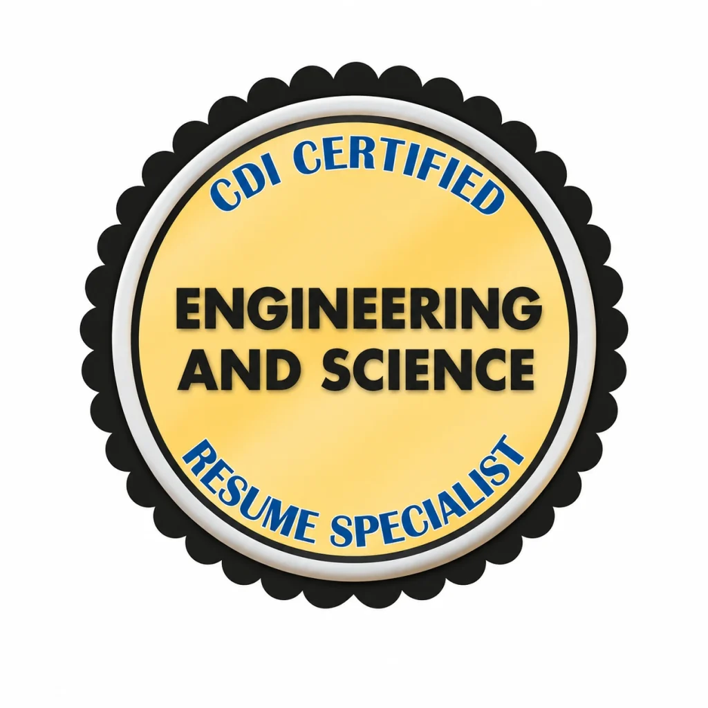 Certified Resume Specialist — Engineering + Science