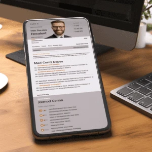 mobile friendly resume